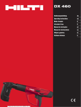 Hilti DX 460 Instrucciones de operación