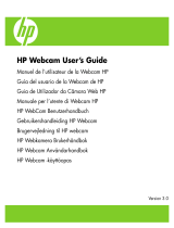 HP (Hewlett-Packard) 2-Megapixel Webcam Manual de usuario