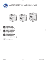 HP LaserJet Enterprise 600 Printer M602 series Guía de instalación
