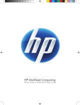 HP MultiSeat ms6000 Desktop Guía de inicio rápido