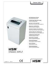 HSM Classic 225.2 Manual de usuario
