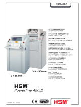 HSM Classic 450.2 2x15mm Instrucciones de operación