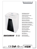 HSM Securio B32 1,9x15mm Instrucciones de operación