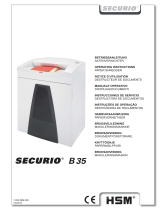 HSM Securio B35 1 x 5mm Manual de usuario