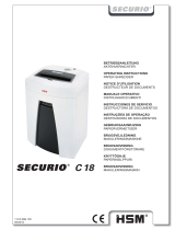 HSM SECURIO C18 Instrucciones de operación