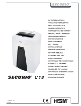 HSM Securio C18 1.9 x 15mm Instrucciones de operación
