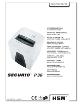 HSM SECURIO P36 1 x 5mm OMDD Instrucciones de operación