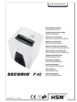 HSM Securio P40 Instrucciones de operación