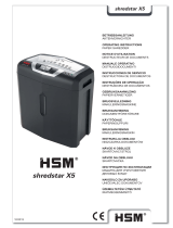 HSM Shredstar X5 Instrucciones de operación