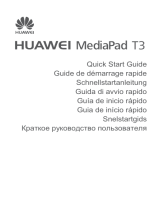 Manual de Usuario Huawei MEDIAPAD T3 Guía de inicio rápido