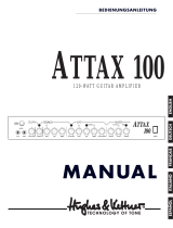 Hughes & Kettner ATTAX 100 Manual de usuario
