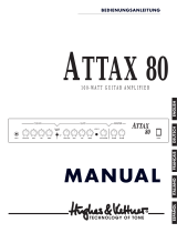 Hughes & Kettner Attax 80 Manual de usuario