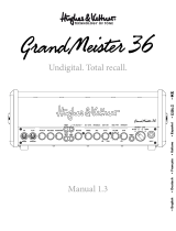 Hughes & Kettner GrandMeister 36 Manual de usuario