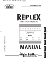 Hughes & Kettner Replex Manual de usuario