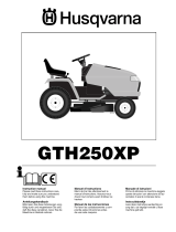 Husqvarna GTH250XP Manual de usuario