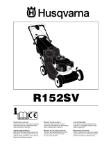 Husqvarna R152SV Manual de usuario