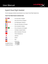 HyperX Cloud Flight - Wireless Gaming Headset Manual de usuario