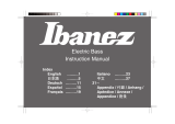 Ibanez Electric Basses 2014 El manual del propietario