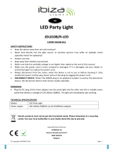 Ibiza Light JDL010R-LED El manual del propietario