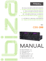 Ibiza Sound CDS-200 El manual del propietario