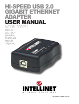 IC Intracom Intellinet USB 2.0 Gigabit Ethernet Manual de usuario
