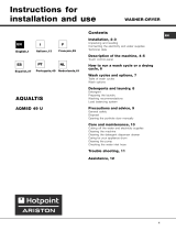 Hotpoint-Ariston AQM8D 49 U (EU) /A El manual del propietario