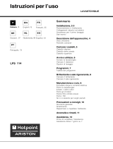 Hotpoint-Ariston LFS 114 WH F HA El manual del propietario
