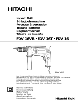 Hitachi FDV 16VB Manual de usuario