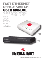 Intellinet 5-Port Fast Ethernet Office Switch Manual de usuario
