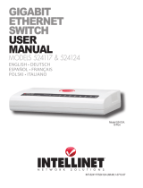 Intellinet 8-Port Gigabit Ethernet Switch Manual de usuario
