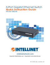 Intellinet 8-Port Gigabit Ethernet Switch Quick Instruction Guide