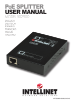 Intellinet 502900 Manual de usuario
