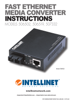 Intellinet Fast Ethernet Media Converter Instrucciones de operación