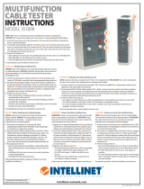 Intellinet Multifunction Cable Tester Quick Installation Guide