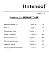 Intenso 2.5" Memory Case 1.75GB Instrucciones de operación