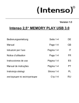 Intenso 2.5" Memory Play USB 3.0 1TB Instrucciones de operación