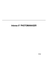 Intenso 8" PhotoManager Instrucciones de operación