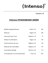 Intenso POWERBANK S6000 Manual de usuario