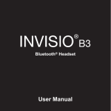 Invisio B3 Manual de usuario