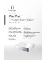 Iomega 33957 - MiniMax Desktop Hard Drive 1 TB External Guía de inicio rápido