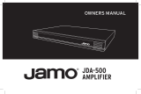Jamo JDA-500 Manual de usuario