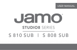 Jamo S 810 SUB Subwoofer Manual de usuario