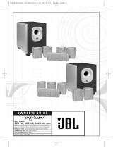 JBL SCS 140 El manual del propietario