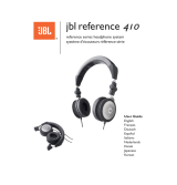 JBL Headphones 410 Manual de usuario