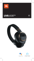 JBL LIVE650 OVER EAR ANC HEADPHONES El manual del propietario