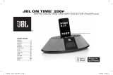 JBL On Time 200P Guía del usuario