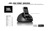 JBL On Time Micro El manual del propietario