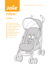 Joie Nitro Stroller Manual de usuario