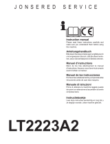 Jonsered LT2223A2 Manual de usuario