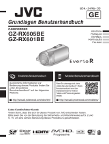 JVC GZ RX601BE Manual de usuario